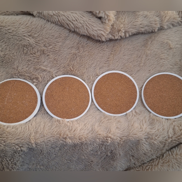 Floral Coasters Set - 4 Piece Set - Picture 5 of 10